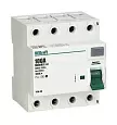 Выключатель дифференциального тока (ВДТ) электромеханический 4P 63А 100мА тип AC УЗО-03 6кА 14088DEK DEKraft