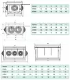 Коробка монтажная, разветвительная для открытой установки КР2607- 01 190х140х70 полипропилен и ПВД I КР2607- 01 HEGEL