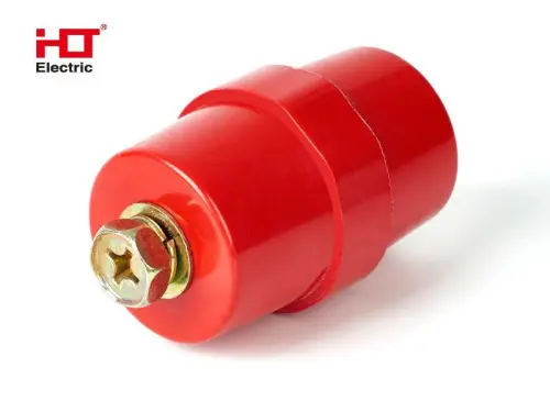 Изолятор SM60 силовой H60xD50xM10мм с болтом HLT ELECTRIC 086-01-16 - Ros-Electric