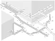 Кабельный лоток перфорированный 110х600 толщина 1,5мм L=6000 KBS110.600.150.6 Vergokan