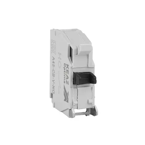 A45-CB-V-NO Контактный блок 1НО винтовой зажим ZBE101 КЭАЗ 332200 - Ros-Electric
