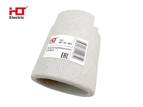 Патрон керамический E40 HLT ELECTRIC 085-04-004 - Ros-Electric