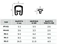 Маркер на провод 0.2-0.75мм PY 01/3 желтый: 0 П, пачка (200шт) PY-01003AV40.0 Partex Marking Systems