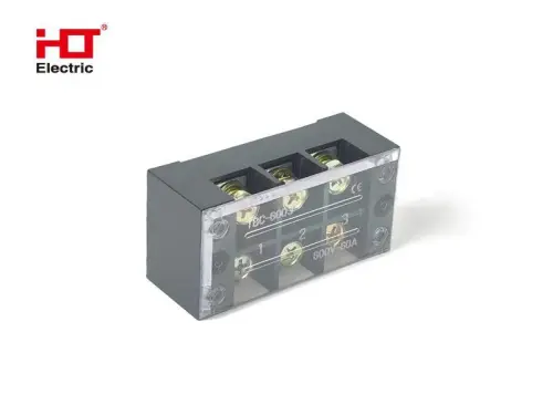 Блок зажимов ТВ-6003 60A HLT ELECTRIC 081-11-37 - Ros-Electric