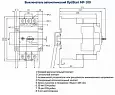 Автоматический выключатель защиты двигателя OptiStart MP-100R-63 50кА 115798 KEAZ/КЭАЗ