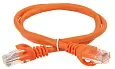 ITK Коммутационный шнур (патч-корд) кат.6 UTP PVC 1м оранжевый PC07-C6U-1M ITK/ИТК