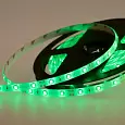LED лента силикон, 8 мм, IP65, SMD 2835, 60 LED/m, 12 V, цвет свечения зеленый 141-354 LAMPER