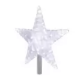 Акриловая светодиодная фигура "Звезда" 54 см (c трубой 80 см), 240 светодиодов, белая, NEON-NIGHT 513-485 NEON-NIGHT