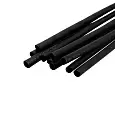 Термоусаживаемая трубка двухстенная клеевая 4,8/2,4 мм черная REXANT (уп.10 шт. по 1 м.) 26-2102 REXANT
