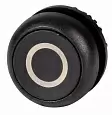 M22S-D-S-X0 Головка кнопки без фиксации, цвет черный с обозначение O, черное лицевое кольцо 216610 EATON