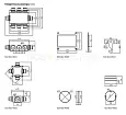 Кольцо переходное D67х46 (для коробки СП D70х72мм) SQ1402-9503 TDM/ТДМ