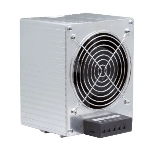 Обогреватель в алюминиевом корпусе с вентилятором 1200 Вт, 230 В AC DKC R5AHT1200 - Ros-Electric