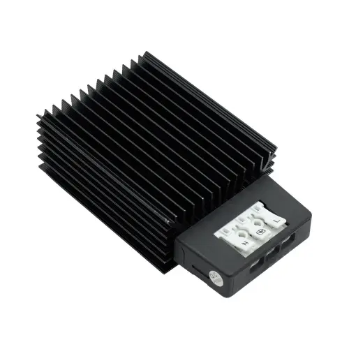 Обогреватель в чёрном алюминиевом корпусе 100 Вт, 110…240 В AC/DC DKC R5AHT100B - Ros-Electric