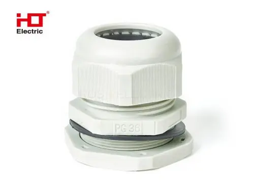 Сальники PG-36  диаметр проводника 22-32мм IP68-белый HLT ELECTRIC 083-01-10 - Ros-Electric