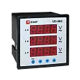 VD-963 Вольтметр цифровой на панель (96х96) трехфазный EKF PROxima vd-963 EKF/ЭКФ