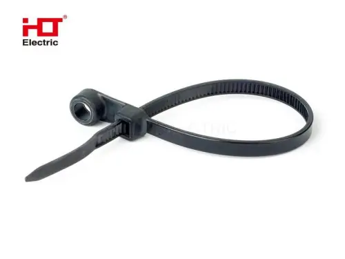 Кабельная стяжка 3,5х150 чёр. (под винт) (уп./100шт) HLT ELECTRIC 084-07-049 - Ros-Electric