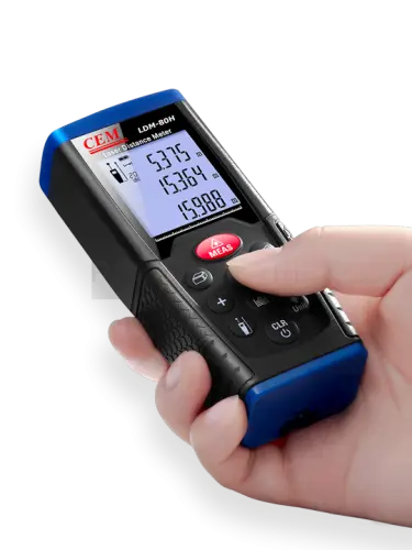 LDM-80H Лазерная рулетка - дальномер CEM 482339 - Ros-Electric