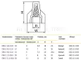 Соединительный изолирующий зажим СИЗ-2 11,0-30,0 желтый (100 шт) USC-11-5-100 IEK/ИЭК
