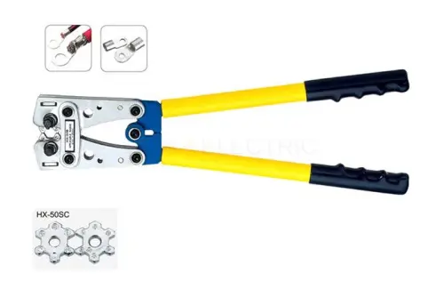 Кримпер для обжима кабельных наконечников типа SC FASEN HX-50SC Fasen 111048 - Ros-Electric