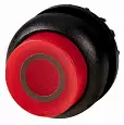 M22S-DRLH-R-X0 Головка кнопки выступающая с фиксацией, с подсветкой, цвет красный, черное лицевое ко 216808 EATON