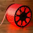 Дюралайт LED, свечение с динамикой (3 жилы) (3W) - красный, 24 LED/м, 2 Вт/м, Ø13мм, бухта 100м 121-322-4 NEON-NIGHT