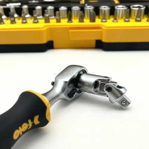 Набор бит SL/ND/PH/Tx/SQ/BH/MS с трещоткой и рукояткой ERGONIC в кейсе, 36 шт Felo 05783656 - Ros-Electric