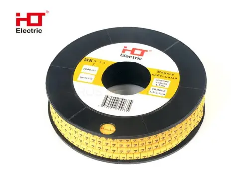 Маркер МК0- 1,5мм символ "7"  1000шт/упак HLT ELECTRIC 084-08-08 - Ros-Electric