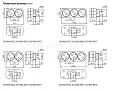 Блок на 2 гнезда 2П+З плоский 16А 250B "Эко" (бук) SQ1806-0079 TDM/ТДМ