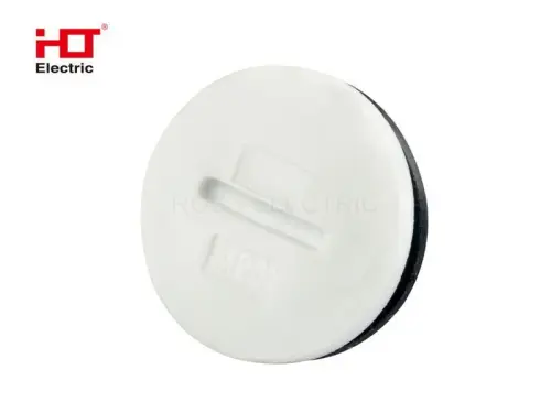 Заглушка для отверcтия ОКП-М20 с метрической резьбой "М" IP68 -белый HLT ELECTRIC 083-11-003 - Ros-Electric