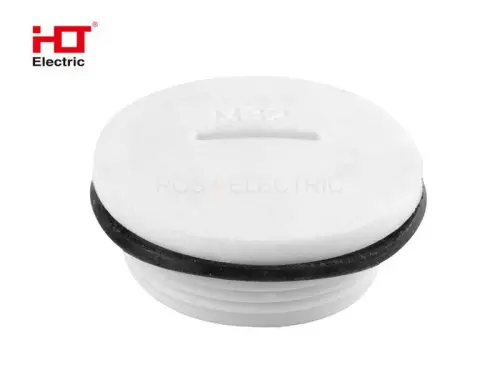 Заглушка для отверcтия ОКП-М32 с метрической резьбой "М" IP68 -белый HLT ELECTRIC 083-11-005 - Ros-Electric