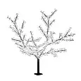 Светодиодное дерево «Сакура», высота 2,4 м, диаметр кроны 2,0 м, белые светодиоды, IP65, понижающий  531-125 NEON-NIGHT