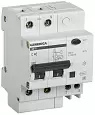 Дифференциальный автоматический выключатель АД12 2Р 40А 300мА GENERICA MAD15-2-040-C-300 Generica