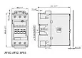 Контактор AF52-40-00-41, 53А 4НО катушка 24-60В AC 1SBL367201R4100 ABB/АББ