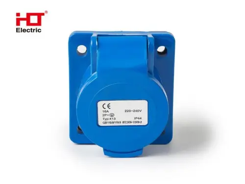 Розетка 413 скрытая 2Р+РЕ 16А 230В IP44 HLT ELECTRIC 083-03-30 - Ros-Electric