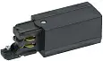 Кабельный ввод (подвод питания) правый для трехфазного осветительного шинопровода черный LPK0D-KVR-3-K02 IEK/ИЭК