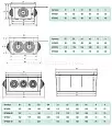 Коробка монтажная, разветвительная для открытой установки КР2604 100х100х50 полипропилен и ПВД IP55 КР2604 HEGEL