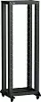 ITK LINEA F Стойка двухрамная на роликах 33U 600х600мм черная LF05-33U66-2RM ITK/ИТК