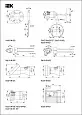 Патрон подвесной Пкр15-04-К52 GU5.3 со шнуром керамика EPC60-04-01-K01 IEK/ИЭК