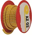 Кольца маркировочные 1,3-2,5мм с черными буквами R на желтом (1000шт) DKC AZO2RRBY DKC/ДКС