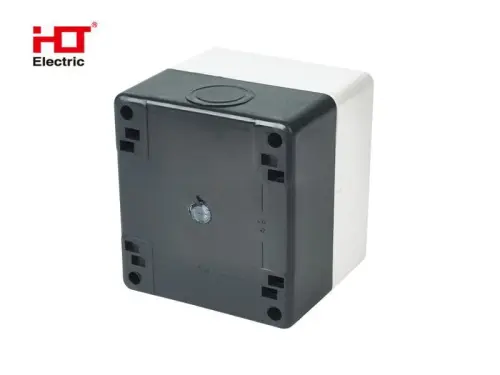 Корпус КП101 пластиковый 1 кнопка белый HLT ELECTRIC 085-11-001 - Ros-Electric