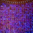 Гирлянда "Светодиодный Дождь" 2х1,5м, пстоянное свечение, прозрачный провод, 230 В, диоды СИНИЕ, 360 235-303 NEON-NIGHT