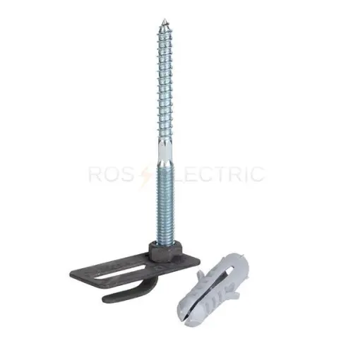 Держатель фасадный с крючком, L=100мм, HZ PROxima EKF lp-31610 - Ros-Electric