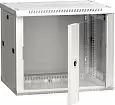 ITK Шкаф настенный LINEA W 9U 600х450мм дверь стекло RAL 7035 LWR3-09U64-GF ITK/ИТК