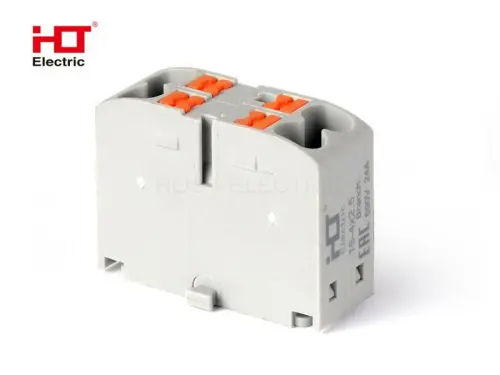 Распределительный Блок ПНК-15 отходящие провода 4x2.5мм2 HLT ELECTRIC 081-27-001 - Ros-Electric