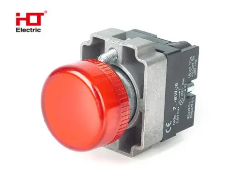 Лампа сигнальная CB2-BV64(LED) красный 230В IP54 HLT ELECTRIC 085-06-074 - Ros-Electric