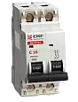Автоматический выключатель ВА 47-63, 2P 20А (C) 4,5kA EKF mcb4763-2-20C EKF/ЭКФ