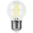Лампа светодиодная филамент FERON LB-511, G45 (шар малый), 11W 230V E27 6400К (дневной), рассеивател 38226 FERON