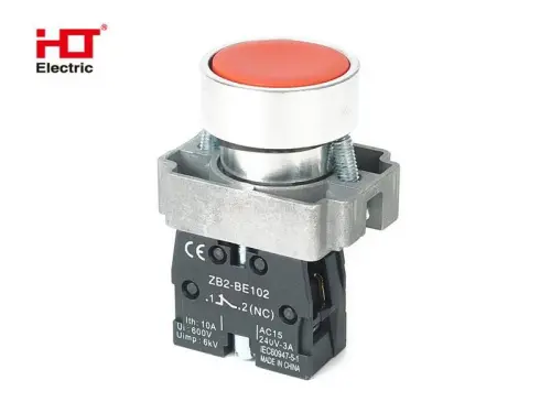 Кнопка BA42 NC 230B IP40 красная HLT ELECTRIC 085-07-004 - Ros-Electric