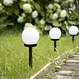 Садовый светильник на солнечной батарее (SLR-GL-100)  LAMPER 602-204 LAMPER