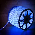 Дюралайт LED, постоянное свечение (2 жилы) (2W) - синий, 30 LED/м, 2 Вт/м, Ø13мм бухта 100м 121-123-6 NEON-NIGHT